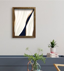 Resim Bk Gift Otel Odası Konseptli Doğal Masif Ahşap Çerçeveli Tablo 45 (551119777) 