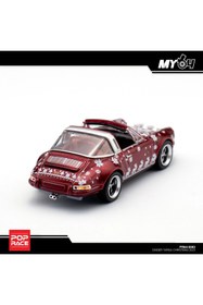 Resim pop race 1 /64 Porsche 964 Singer 911 2023 Merry Christmas Limited Edition 