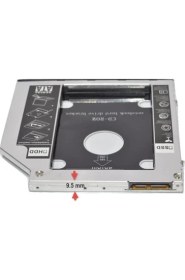 Resim Boblov Sata 9.5 mm SSD Harddisk Kutusu Kızak 9.5mm Caddy 