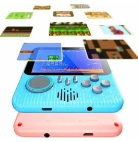 Resim Nemere İthalat 3.5 Inç Mini Atari Taşınabilir Oyun Konsolu 666 Adet Retro Oyun Nemere Ithalat 