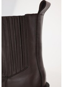 Resim Kahverengi Nakışlı Western Bot 123303 Kahverengi 