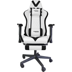 Resim Twısted Mınds Comfort E-Spor Oyuncu Koltuğu - Beyaz / Siyah 
