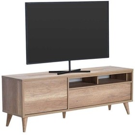 Resim Retro Wide Kapaklı Çekmeceli Tv Sehpası - Tori 