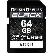 Resim Delkin 64gb Power Sdxc Uhs-ıı 2000x 300mb/s V90 Hafıza Kartı 