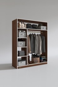 Resim Kenzlife Giysi Dolabı Necmettin 150*120*40 Cvz Gardırop 
