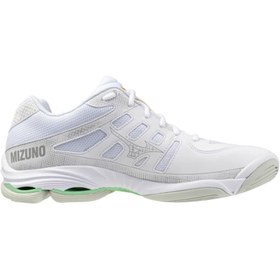 Resim MIZUNO Wave Voltage 2 Unisex Voleybol Ayakkabısı Beyaz 