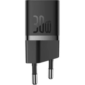 Resim Baseus GAN5 Mini 30W Şarj Cihazı Siyah 