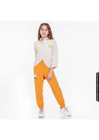 Resim Xo Kids Kız Palmiye Pantolon 8-14 Yaş 54330 Kpnt09050 Turuncu 