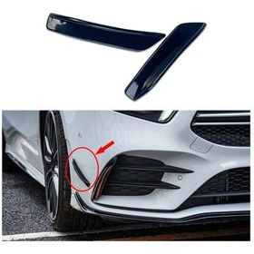 Resim Globalbloom Mercedes Benz A Class W177 Side Wind Knife Spoiler Aerodinamik Yapışkanlı Kanat 