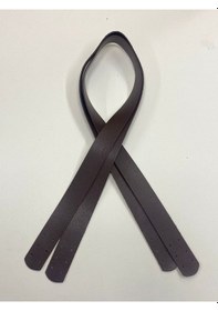 Resim Karantuhafiye Dikmeli Spor Sap / Çanta Sapı / Deri Dikmeli Sap 70 Cm Kahve Kahve Kahverengi 