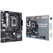 Resim Prıme H610m-a D4-csm Intel H610 Lga1700 Ddr4 3200 Dp Hdmı Vga Çift M2 Usb3.2 Aura Rgb Matx Asus