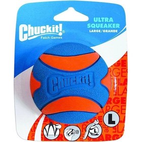 Resim Chuckit! Utra Squeaker Sesli Köpek Oyun Topu - Large 7.5 cm 