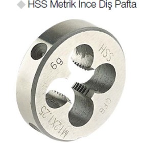 Resim GFB HSS Metrik İnce Diş Pafta M - 10 x 1,0 