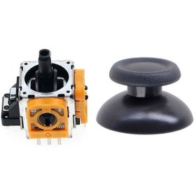 Resim POPKONSOL Ps4 Analog Motor Ve Topuz Seti 1+1 Playstation 4 Tamir Ps4 Kol Analog Tamir Seti Yedek Parça 
