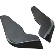 Resim Xiyyadms 2 Adet Evrensel Abs Ön Tampon Spoileri - Spor Görünüm Ve Koruma Siyah/karbon Fiber 