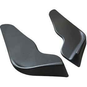 Resim Xiyyadms 2 Adet Evrensel Abs Ön Tampon Spoileri - Spor Görünüm Ve Koruma Siyah/karbon Fiber 