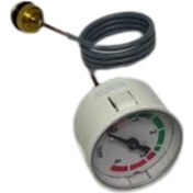 Resim Wıka Manometre Baymak Falke Lambert Plastik Blok 500mm Uzun 