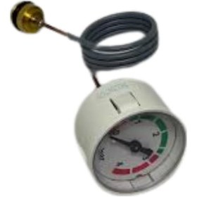 Resim Wıka Manometre Baymak Falke Lambert Plastik Blok 500mm Uzun 