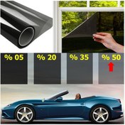 Resim NewVario Cam Filmi Çizilmez Amerikan Orta Ton 100 Cm X 2 Metre 
