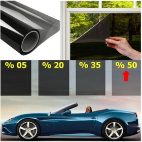 Resim NewVario Cam Filmi Çizilmez Amerikan Orta Ton 100 Cm X 2 Metre 