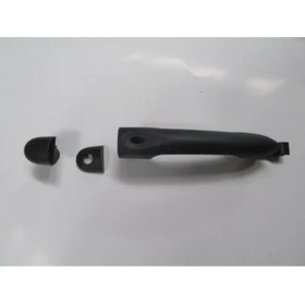 Resim TŞT 2013 - 2018 Renault Captur Ön Kapı Dış Açma Kolu Sağ - Sol Aynı Siyah Sensör Delikli (Oem NO:806B09141R) 