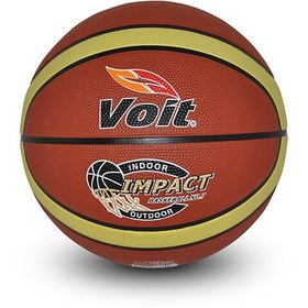Resim Voit Impact 1VTTPIMPACT/098 N:7 Kahve Beyaz Basketbol Topu 