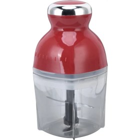 Resim Et Doğrayıcı, Et Işlemcisi Ergonomik Tasarım Abs Paslanmaz Çelik 500 ml Kapasiteli Mutfak ve Ev Kullanımı Için Ab Fişli Kırmızı (Yurt Dışından) 