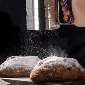 Resim Çeyizlik Lüx Paslanmaz Çelik Pratik Un ve Şeker Eleği 