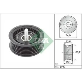 Resim Ina 532078410 Alternator Gergi Bilyasi A2762020119 