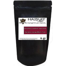 Resim Hazkat Fransız Kırmızı Şarap Mayası 6 G 