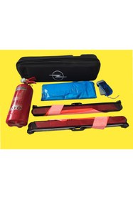 Resim Koza Opel Trafik Seti - Ve Ilk Yardım Seti - Yangın Tüpü İle Birlikte 