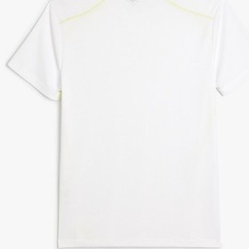 Resim Koton Spor Tişört Kısa Kollu Bisiklet Yaka Dikiş Detaylı Beyaz 5wam10078nk Beyaz 