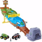 Resim Hot Wheels Monster Trucks Heyecanlı Yarışlar Oyun Seti HGV12 