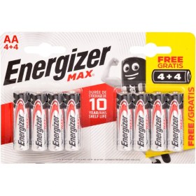 Resim Energizer Max Aa Lr6 4+4 Pil 