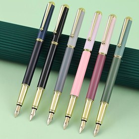 Resim 1 Adet Kalem - Güzel George Dolma Kalemi (50 Mürekkep Torbası ile), 0.5 mm Uçlu, Kaligrafi Öğrenci ve Yetişkinler için Ofis Hediye Seti, Erkek ve Kadınlar İçin Uygun 