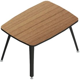 Resim mobilyapratik Dynamic Kavis Kenarlı Ofis Orta Sehpa 50x70x45 