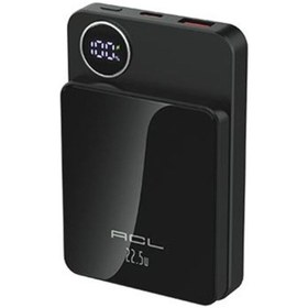 Resim ACL PW-111 22.5W Hızlı Şarjlı 10.000 Mah LCD Göstergeli Wireless Powerbank 