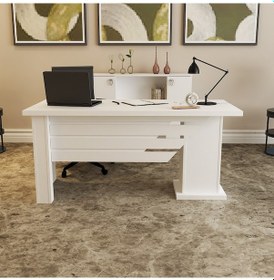 Resim KALENDER DEKOR OPHİRA-1-4 OFİS BÜRO MASASI TAKIMI OPH01 