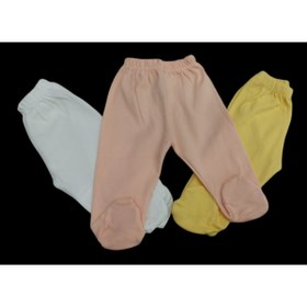 Resim özdemirli bebe Patikli Alt Pijama Ayaklı 3 Lü Paket 