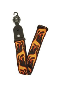Resim Planetwaves 50F01 Gitar Askısı 50Mm Dokuma Fluıd Flames Gitar As 