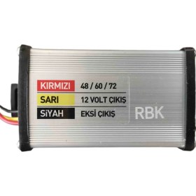 Resim Rbk Ebike Akıllı Voltaj Düşürücü 48-60-72 Volt (Konverter) 