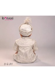 Resim bonexi Bebek Şehzade Sünnetlik Kıyafeti Erkek Çocuk 0-6 AY 