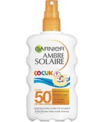 Resim Garnier Ambre Solaire Çocuklar İçin SPF50+ Güneş Spreyi 200 ML 