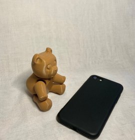 Resim MUCC Telefon Tablet Tutucu Telefon Standı Hareketli Şirin Oyuncak Ayıcık 