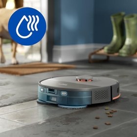 Resim Philips HomeRun 5000 Serisi Robot Elektrikli Süpürge, Çift Döner Mop, Süpürme ve Paspas, 10.000Pa Emiş Gücü, Lazer Çizgi Navigasyon, HomeRun Uygulaması, Açık Gri (XU5100/10) 