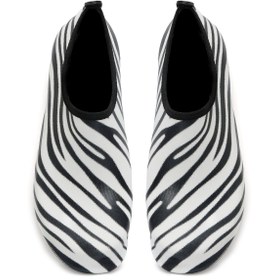 Resim Peluche Siyah - Beyaz Kadın Deniz Ayakkabısı BRIGHT ZEBRA 