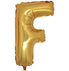 Resim Folyo balon harf f altın 40 inc p1 