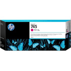 Resim Feyza Bilişim Hp745 Magenta300ml.kırmızı Plotter Mürekkep Kartuş 