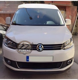 Resim Volkswagen Caddy Mk3,5 2010-2015 Uyumlu H Lip Esnek Ön Lip 2 Parça Karlık Ön Ek Tampon Altı Dill 