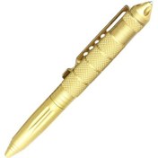 Resim Lemestar Aviation Alüminyum Gümüş Siyah Altın 15cm Tactical Savunma Kalemi Pencere Kırma Edc Çok Fonksiyonlu İmza Kalemi Altın 